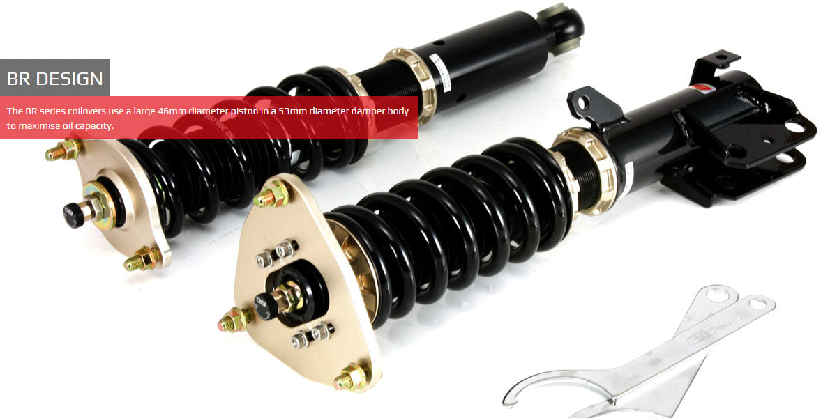 Honda Civic 92-95 / Delsol BC-Racing Coilover Kit BR-RA