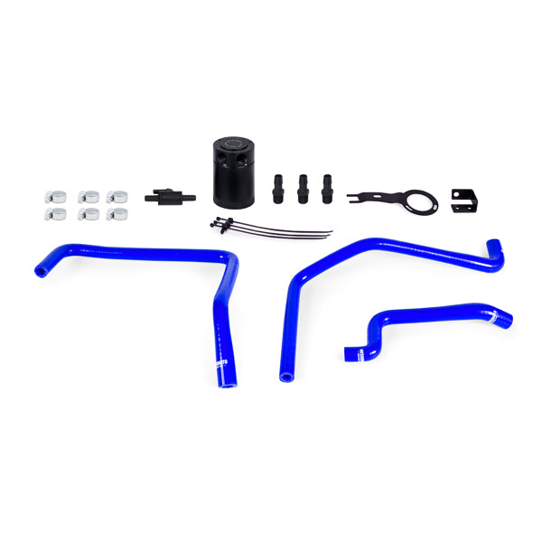 Mazda MX5 16+ Baffled Oil Catch Can Blue Mishimoto