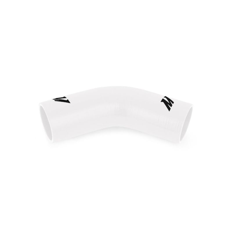45 Degree Coupler - White 63.5mm Mishimoto