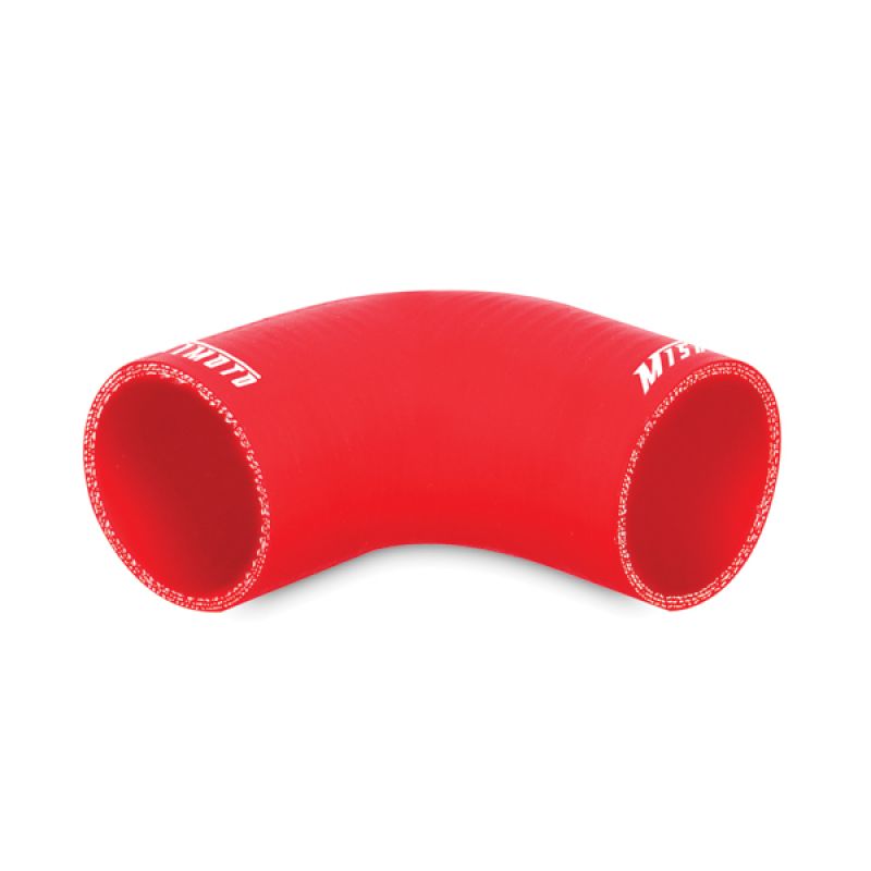 90 Degree Coupler Red 63.5mm Mishimoto