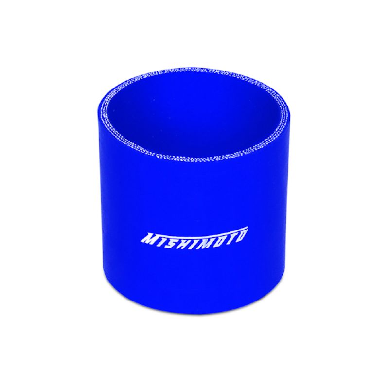 Straight Coupler Blue 63.5mm Mishimoto