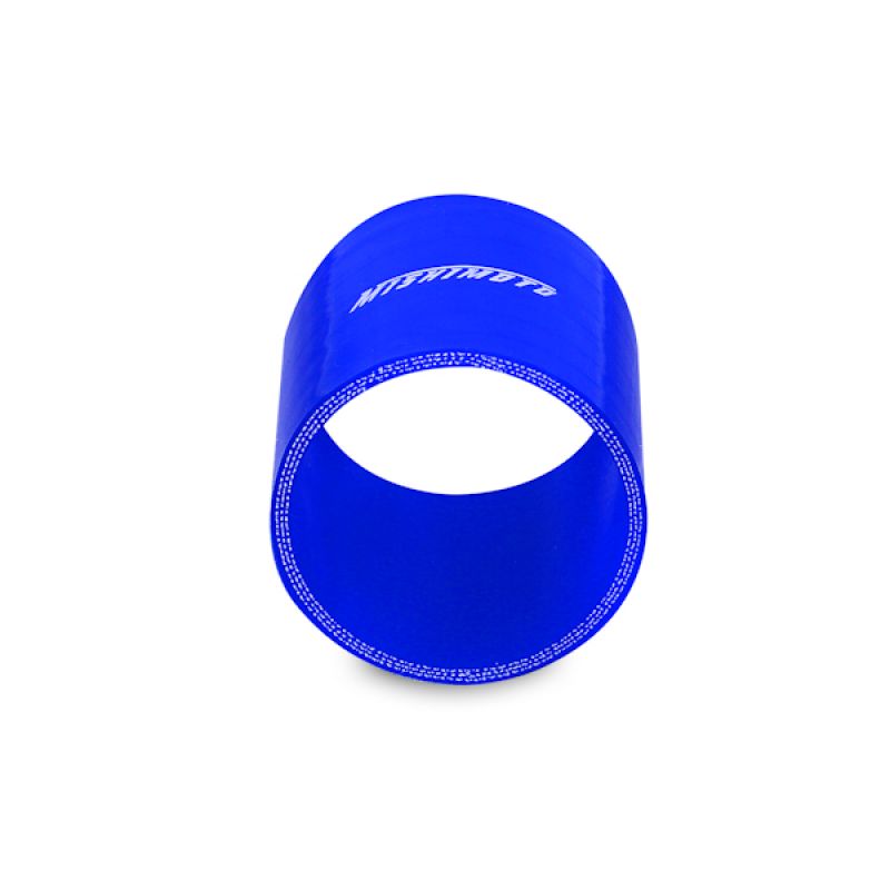 Straight Coupler Blue 63.5mm Mishimoto