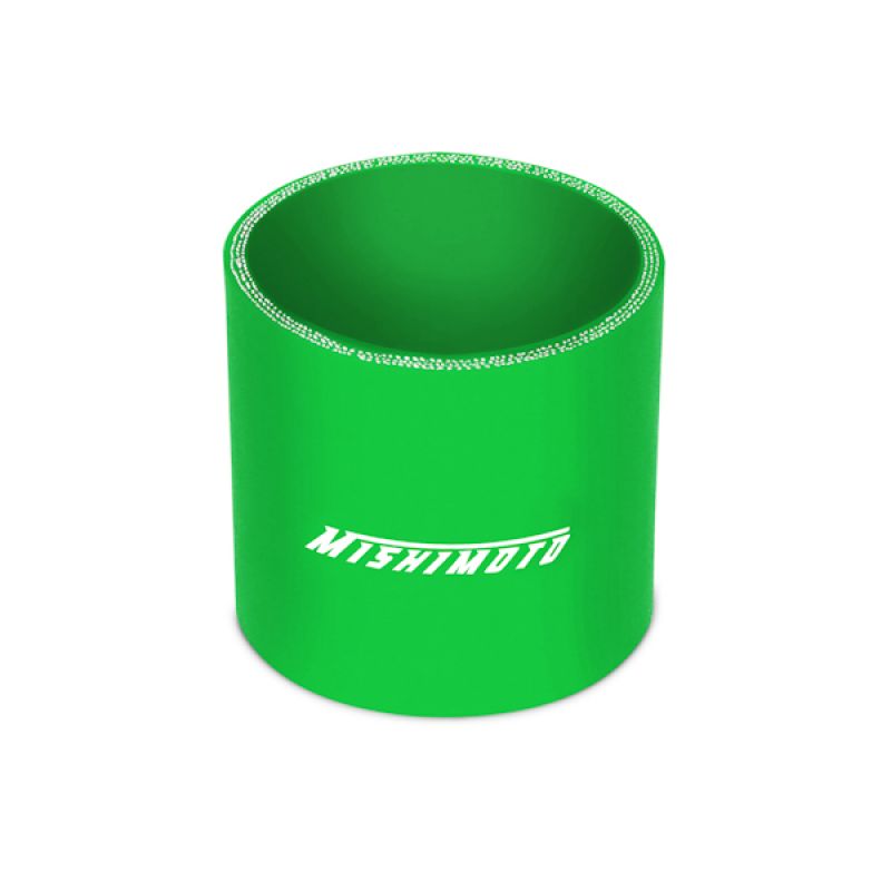 Straight Coupler Green 63.5mm Mishimoto
