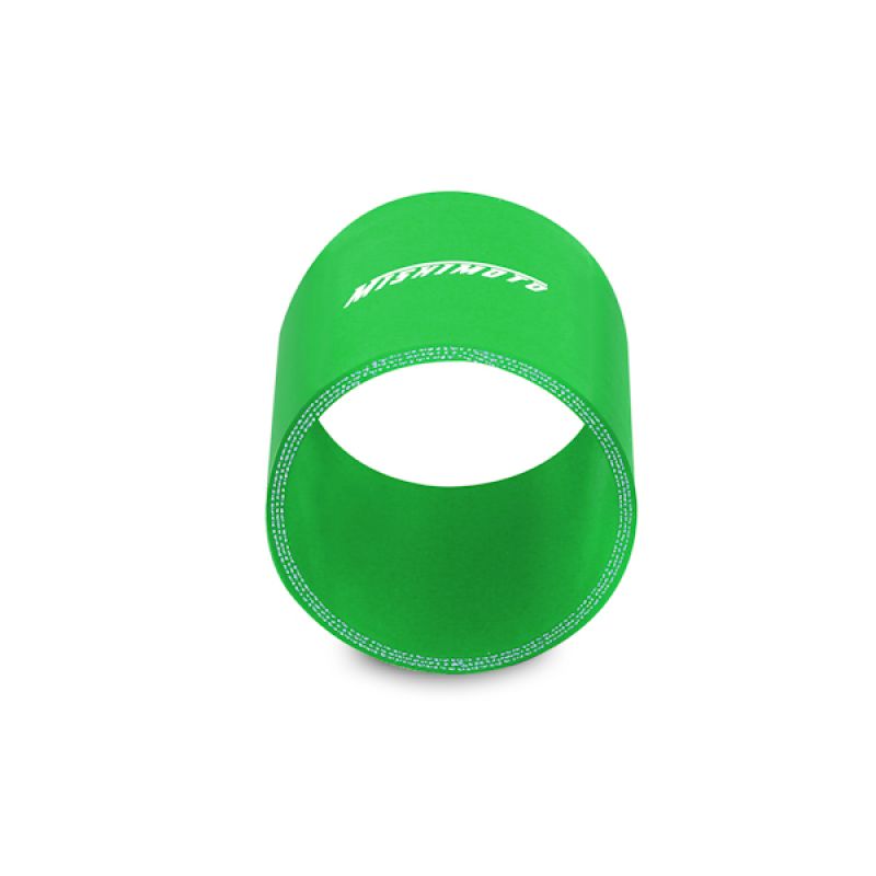 Straight Coupler Green 63.5mm Mishimoto