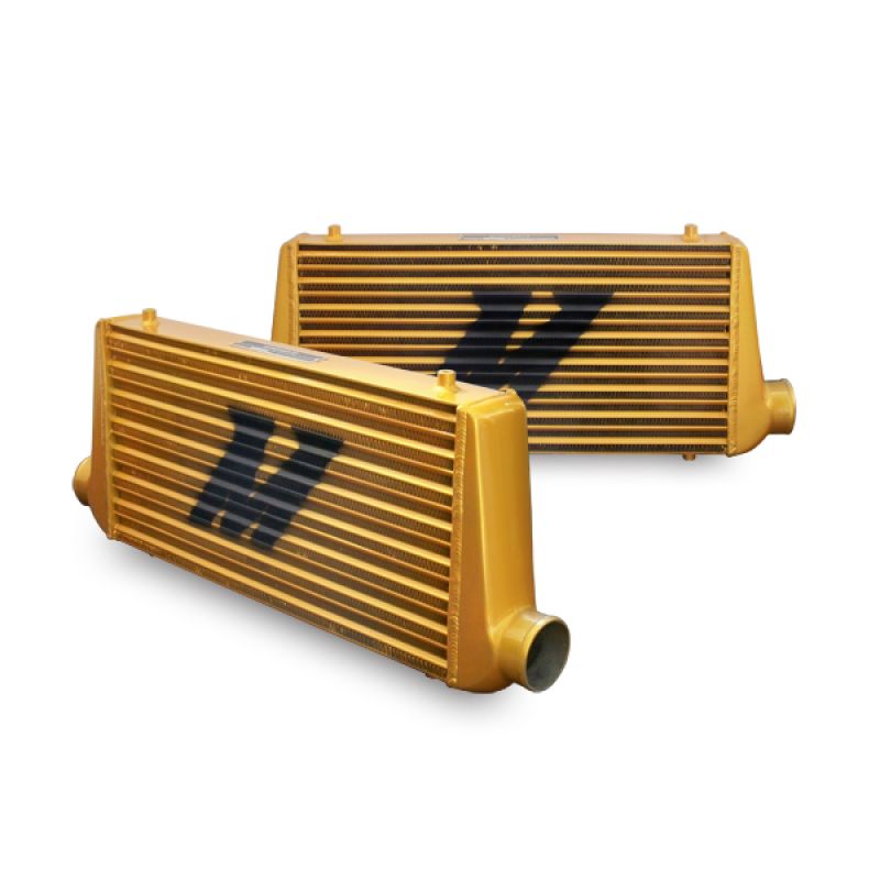 Universal Eat Sleep Race M Line Intercooler Gold Mishimoto