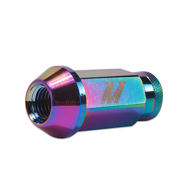 Aluminum Locking Lug Nuts M12 x 1.5 Neo Chrome Mishimoto