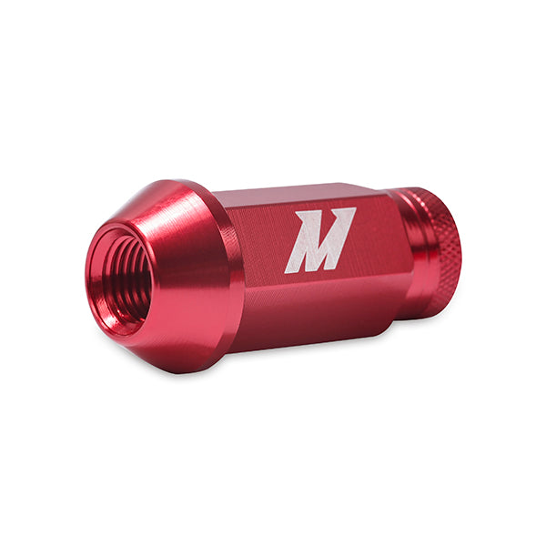 Aluminum Locking Lug Nuts M12 x 1.5 Red Mishimoto