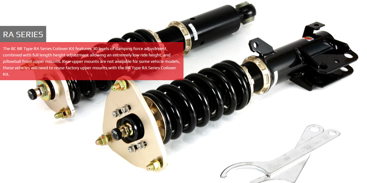 Seat Leon 05-12 1P (Strut 54.5) BC-Racing Coilover Kit BR-RA