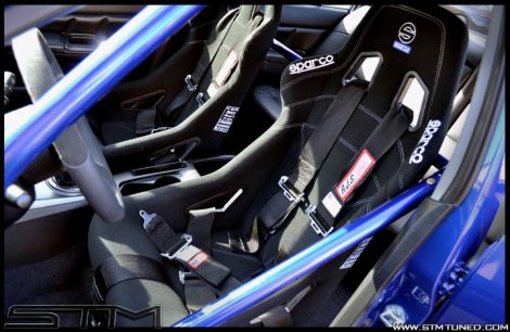 Sparco Universal Racing/Bucket Seat Sprint Blue incl FIA