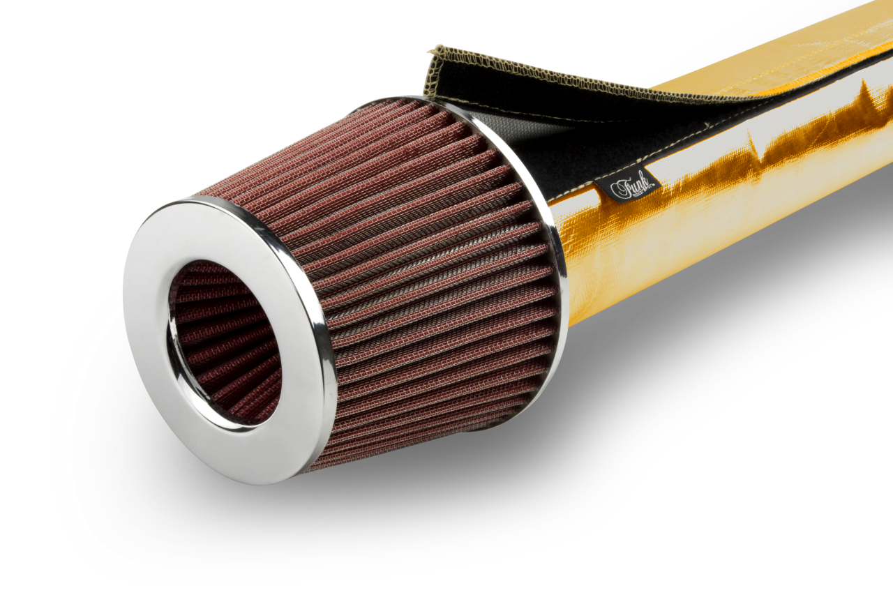 Gold Induction Kit Heat barrier Velcro sleeving - 1m Long