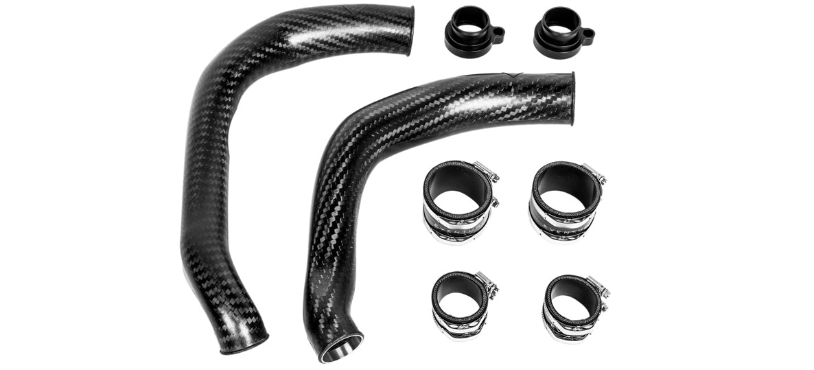 BMW S55 Carbon Chargepipes - Set of 2 Upper Chargepipes