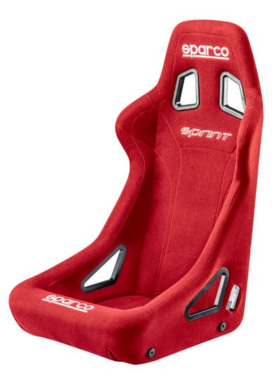 Sparco Universal Racing/Bucket Seat Sprint Red incl FIA