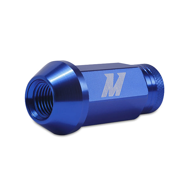 Aluminum Locking Lug Nuts M12 x 1.5 Blue Mishimoto