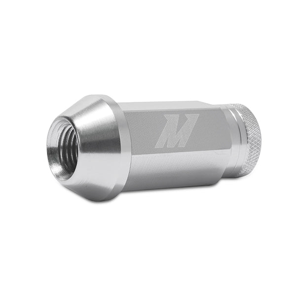 Aluminum Locking Lug Nuts M12 x 1.5 Silver Mishimoto