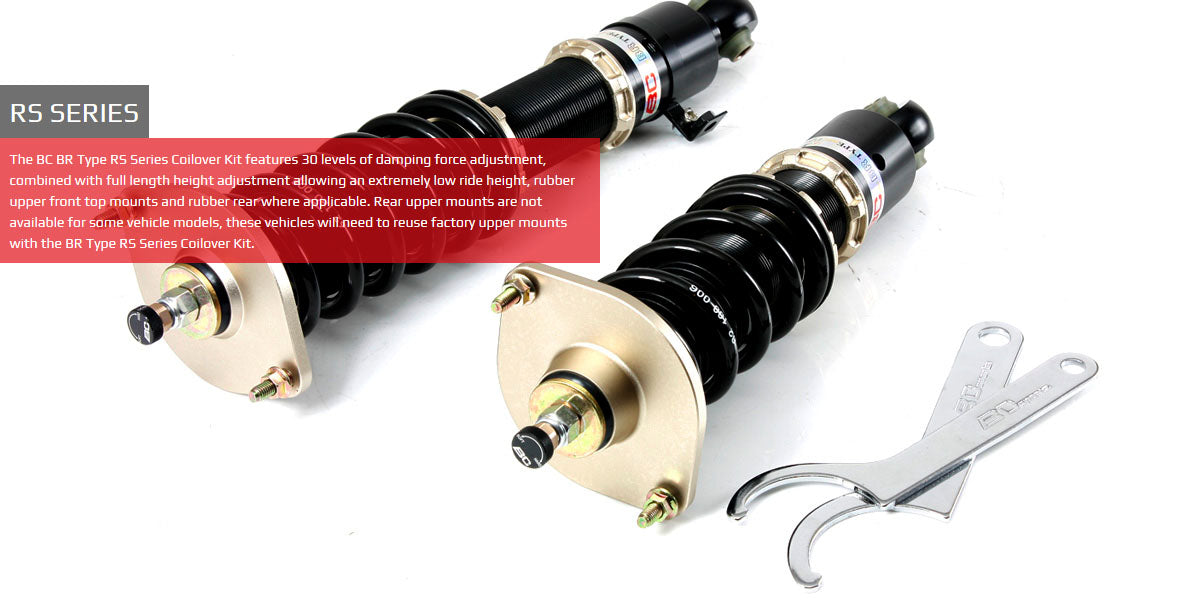 Audi A3 03-12 8P 2WD/AWD BC-Racing Coilover Kit BR-RS